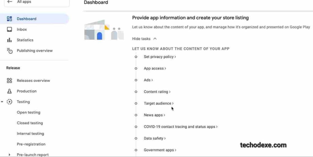 كيفية نشر التطبيق في متجر جوجل بلاي